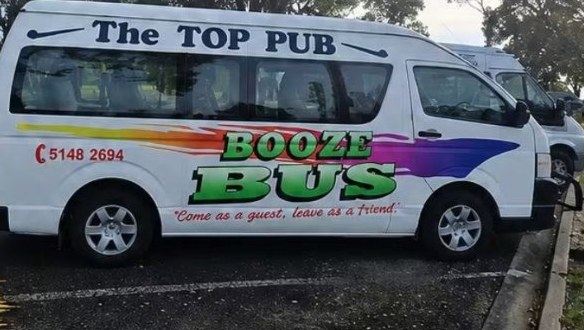 The Top Pub Booze Bus